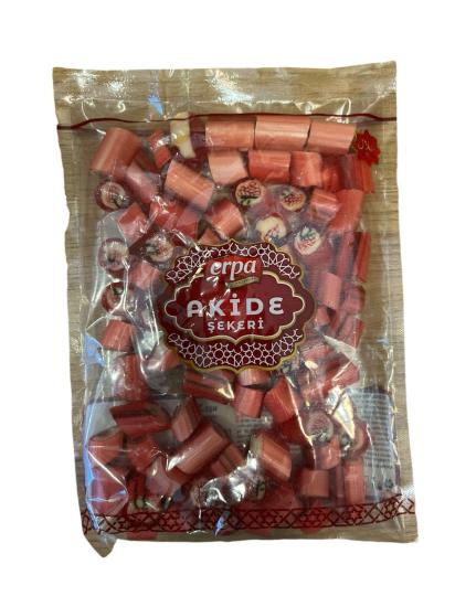 ÇİLEKLİ AKİDE ŞEKERİ 350 GR